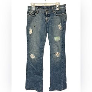 Lucky Brand Distressed Patchwork Sweet Dream Jean